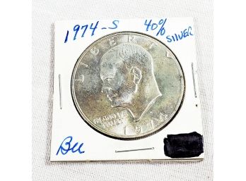 1974-S  BU Eisenhower Dollar 40% Silver
