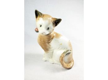 Vintage NAO By Lladro Cat Figurine