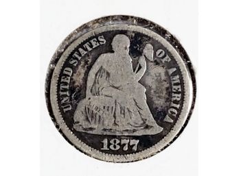 1877  Seated Liberty Dime