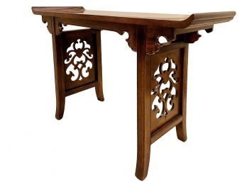 Baker Furniture Chinese Alter Inspired Console Table