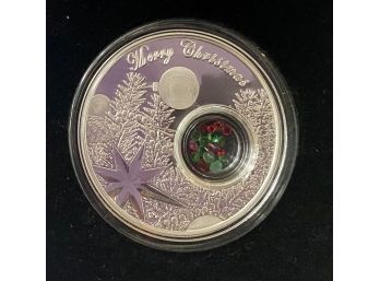 Christmas Tree Ball .999 Silver, 1oz Coin