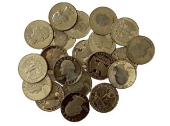 Silver Quarters (20)
