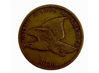 1858 Flying Eagle One Cent