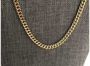 14K Gold Tested 24' Cuban Link Chain 34.1 Grams