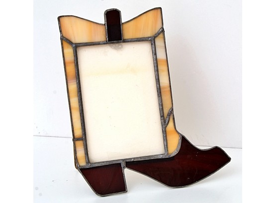 Cowboy Boot Picture Frame **photo Size