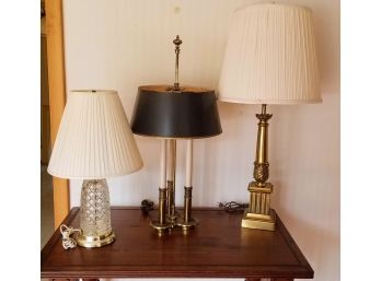 3 Lamps With Shades(SF41)