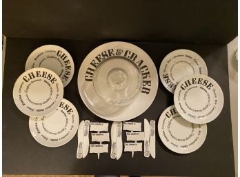 Chesse And Cracker Serving Set