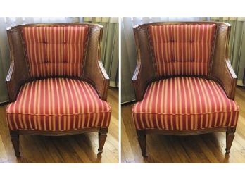 Two Midcentury Occasional Chairs