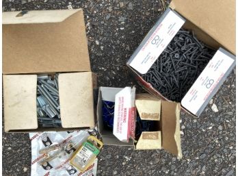 Dry Wall Screws, Nails, Metal Clip Nails Please See Photos