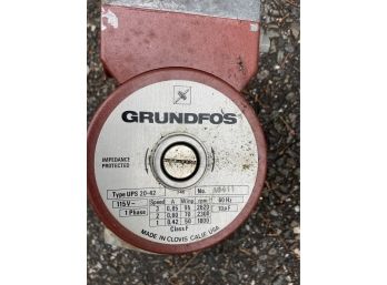 Grundfos Electrical Circulating Pump