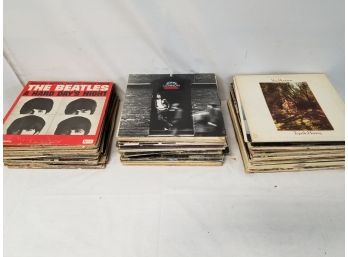 Large Lot Classic Rock LP Records