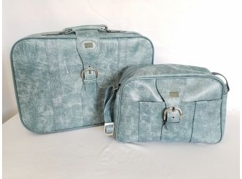 Vintage Skyward Suitcase And Carry On