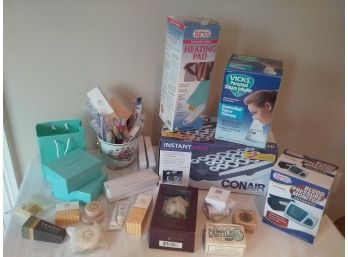 Lot Of New/Like New Health And Beauty Products Including Tiffany Soap
