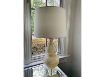 Classy  Lamp With Lucite Base