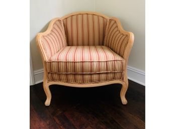 Chair With Striped Fabric