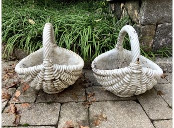 Basket Planters (2)