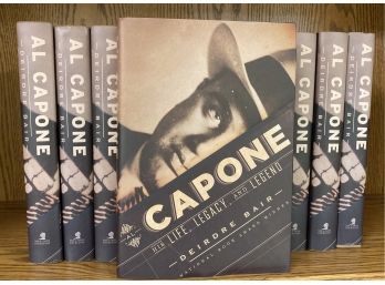 12 1st  Editions  ' Al Capone' By Deirdre Bair 2016 - LOT 'B'