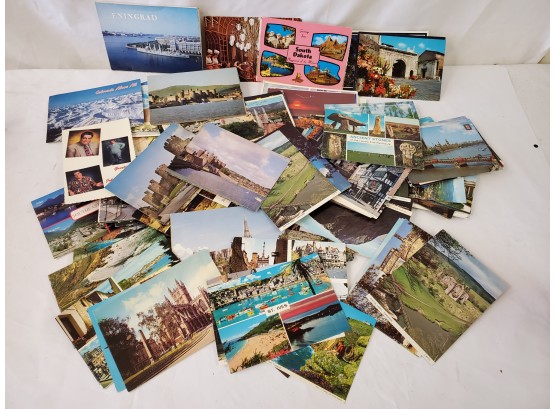 Huge Assortment Of Vintage Postcards From Around The World!