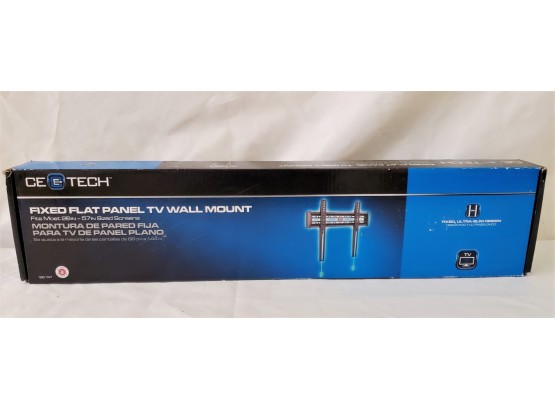 New CE TECH Fixed Flat Panel TV Wall Mount For 26' - 57' TVs