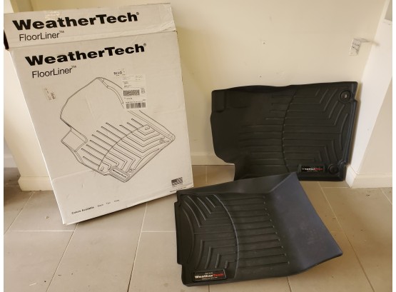Weather Tech 2012-2016 Honda CR-V Front Set Rubber Floor Mats - Black
