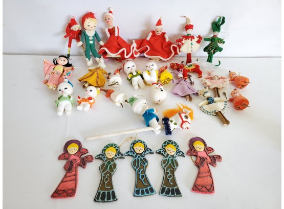Adorable Assortment Of Christmas Holiday Ornaments