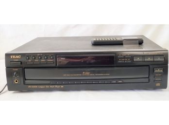 TEAC Compact Disc Multi Player W/remote Control Model PD-D2500