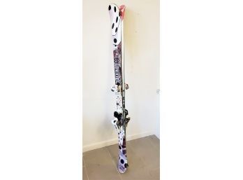 Pair Of Nordica 'Dead Money' 163cm Skis W/Griffon Marker Bindings