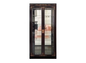 Neoclassical Curio Display Cabinet