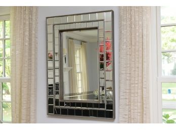 Lillian August Beveled Glass Mirror (RETAIL $475)