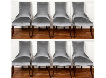 Set Of Eight Custom Dining Room Chairs By Barbara Beaman Interior Designs