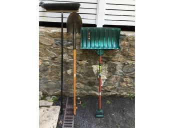 Push Broom   True Temper Snow  Shovel And Servees Garden Shovel