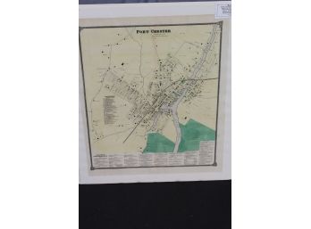 1867 Port Chester 'Beers' Map