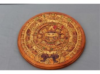Amazing Aztec Wooden Calendar By Jurado