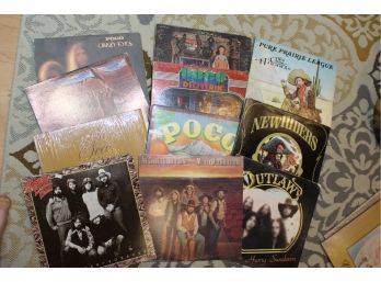 LP Vinyl Lot #1 Country Rock, Poco & More (11)
