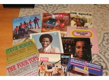 LP Lot #6 Motown - Gladys Knight & The Pips, Stevie Wonder, Four Tops & More (15)