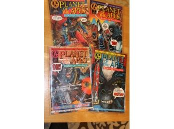 Comics Lot #5 Planet Of The Apes Adventure Comics 1991 #1-#4