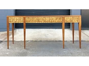 Stunning Rare Baker Buffet Or Console Table Designed By John Black (72” Long!)
