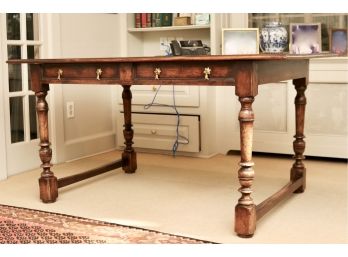Jacobean English Oak Writing Table (ORIGINAL RETAIL $7,875)