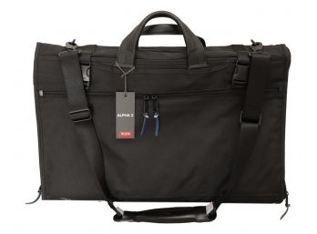TUMI Alpha 2 Tri-fold Carry On Garment Bag NEW! (RETAIL $495)