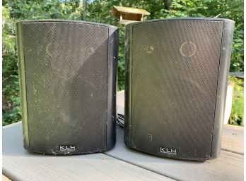 KLH Indoor/outdoor Speakers- Model C130B