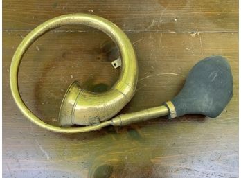 Vintage Brass Bulb Horn