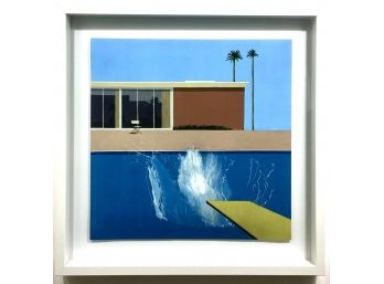 David Hockney - A Bigger Splash - Framed Print