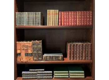 Set 100 Books / Leather Bound And Other