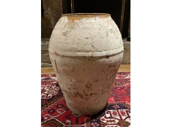 Tall French Pottery Vessel