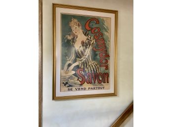 COSMYDOR SAVON Vintage Large Format French Poster