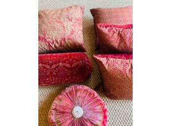 Red Pillow Grouping