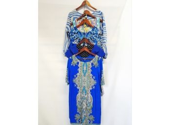 5 Blue Women's Dresses, Sandra Darren, Chico's