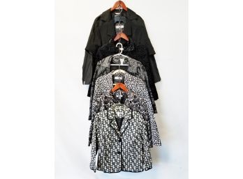 7 Ladies Black Blazer Jackets; Chico's, Dressbarn, Talbots & More