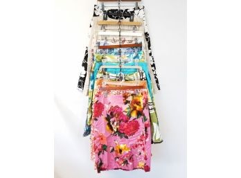 Ten Talbots Assorted Prints Skirts Sizes 12 & 14