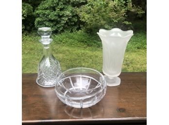 Miscellaneous Crystal Display Pieces